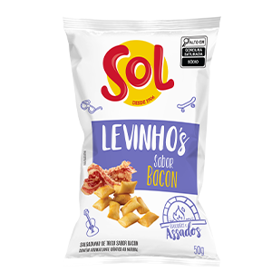 Salgadinho Levinho’s Bacon Sol