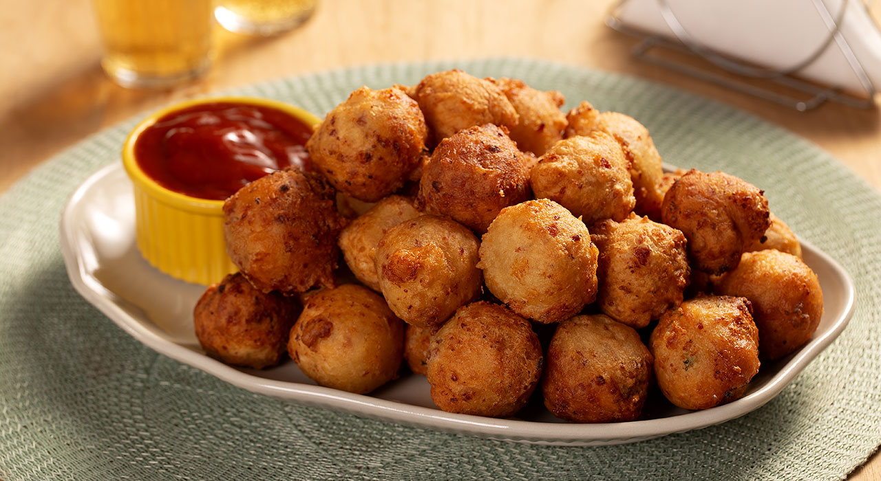 Bolinho de chuva salgado