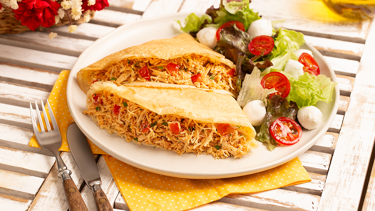 Crepe de frango