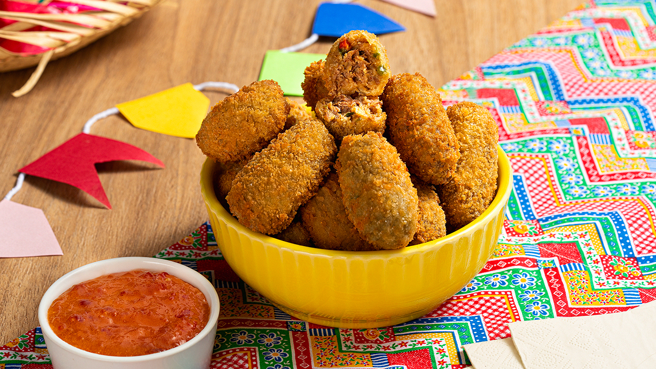 Croquete de Carne Louca
