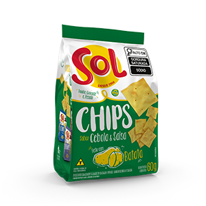 Salgadinho CHIP´S Sabor CEBOLA E SALSA
